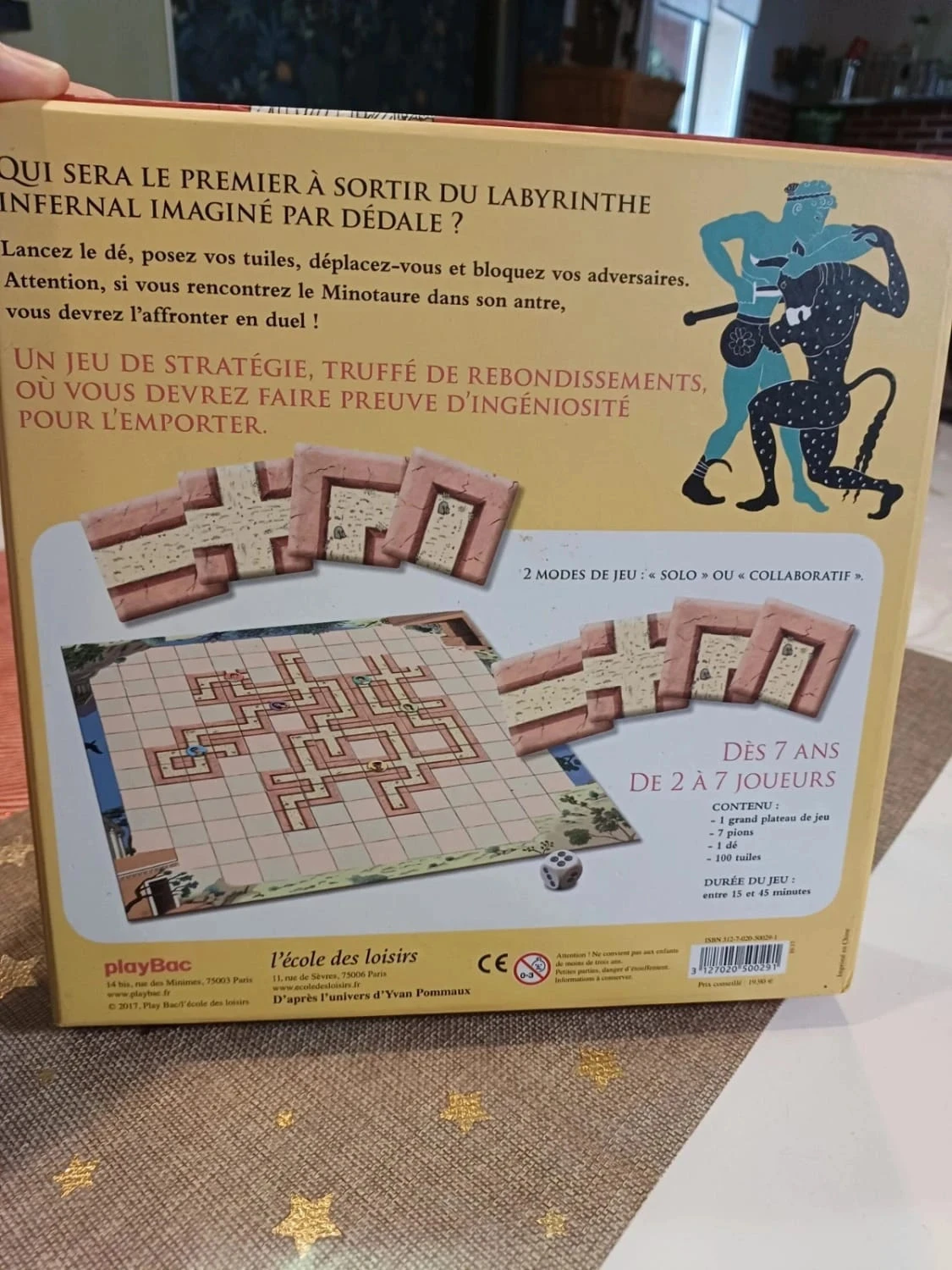Bordspel het labyrint van de Minotaurus – photo 8